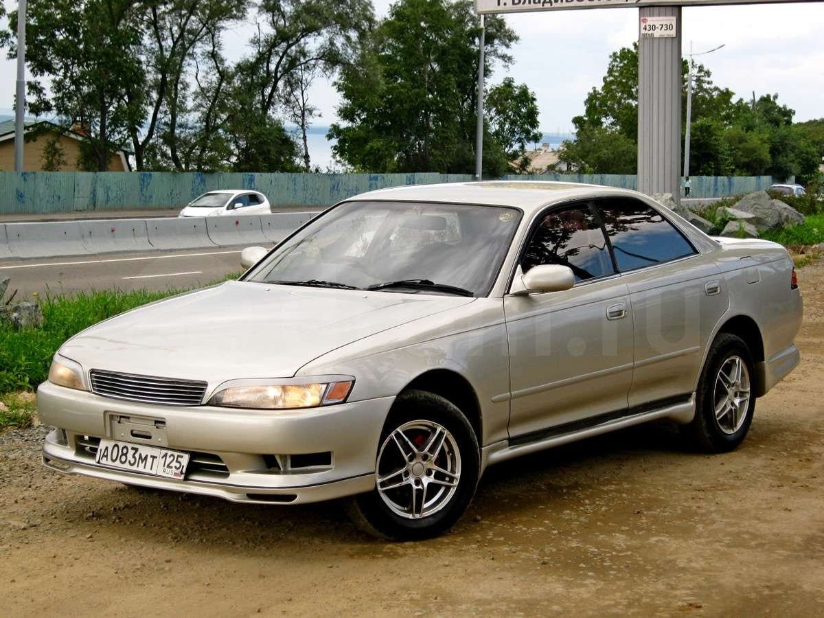 Накладки на пороги Toyota Mark2 X90 (1992-1996) в Екатеринбурге